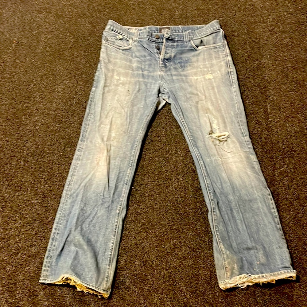 Rock and Republic , Size 36 , slim straight, ‘Rockstar’ jeans , #rippedjeans